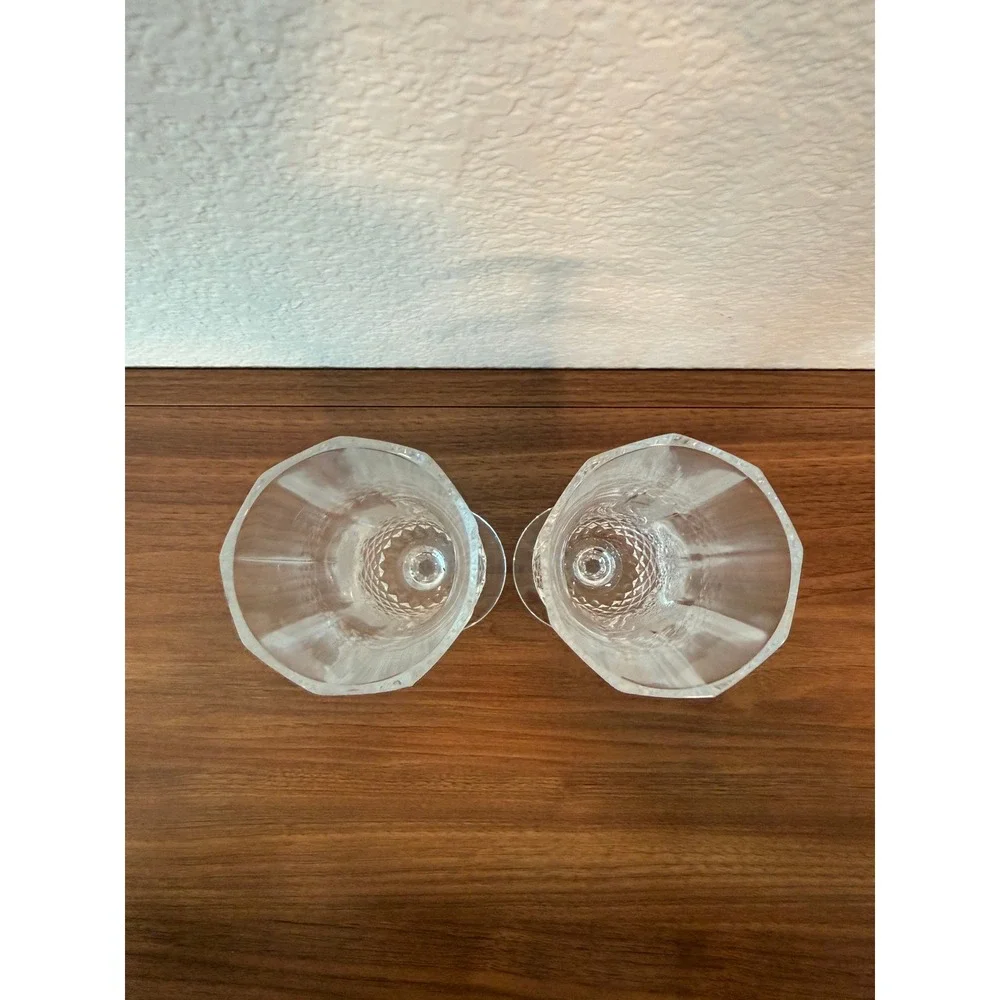 VTG Pair (Set 2) of Longchamp MCM‎ Cristal D'Arques 8